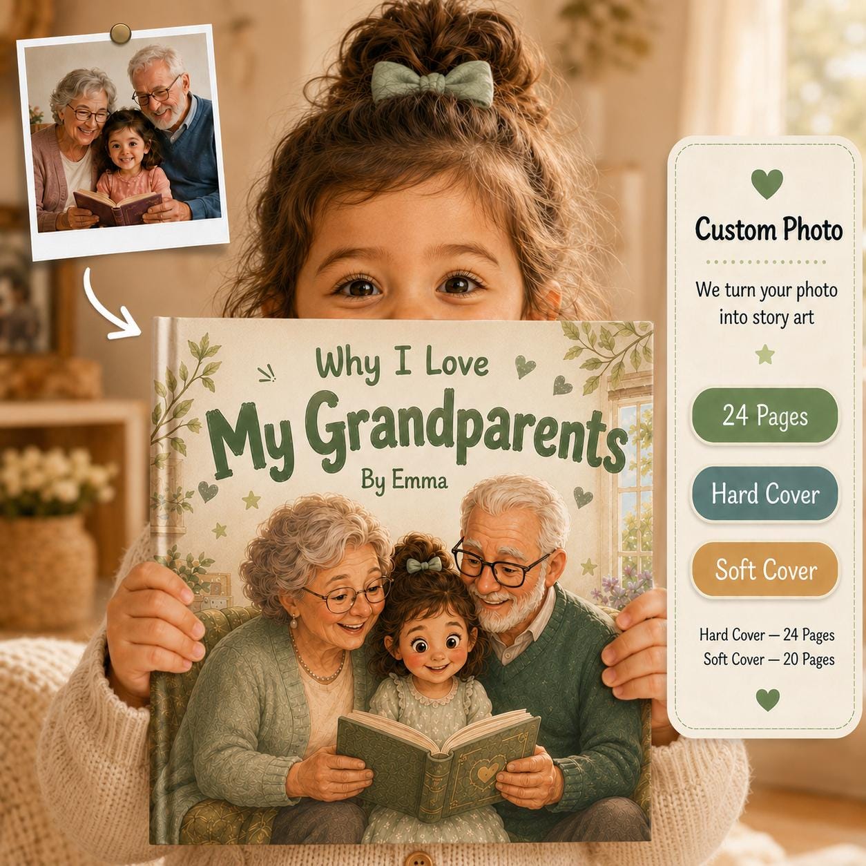 Personalized Why I Love My School Book, Custom Name Kids Book, Birthday Kindergarten Gift For Kids From Parents, Back To School Book Gift