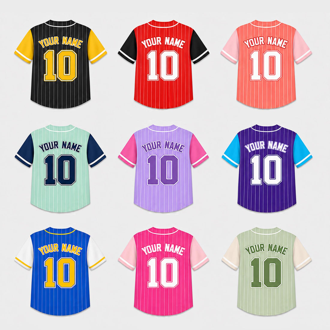 Custom Name 3rd Grade Baseball Jersey, Shirt Kids Back To School Team Tee, Boy Girl Gift
