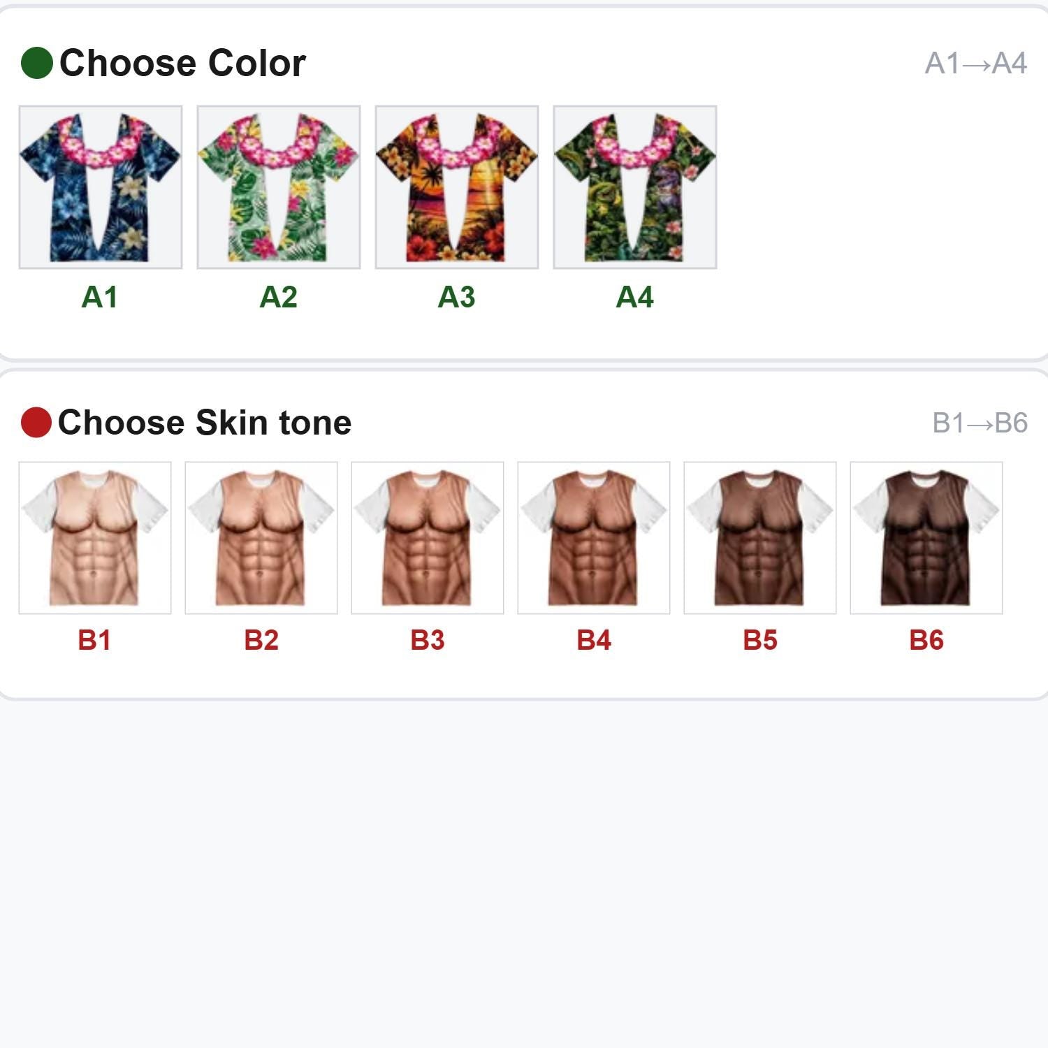 Funny Muscle Body Hawaiian Shirt for Men, Tropical Floral Costume, Bachelor Party Gag Gift