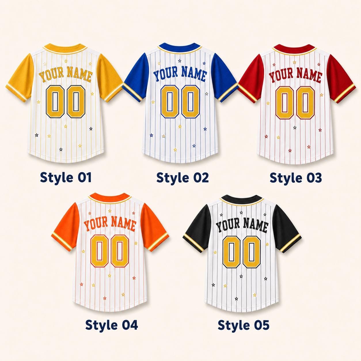 Custom Name 1st Grade Polyester Baseball, Jersey Funny Kids First Day Shirt, Back To School Gift