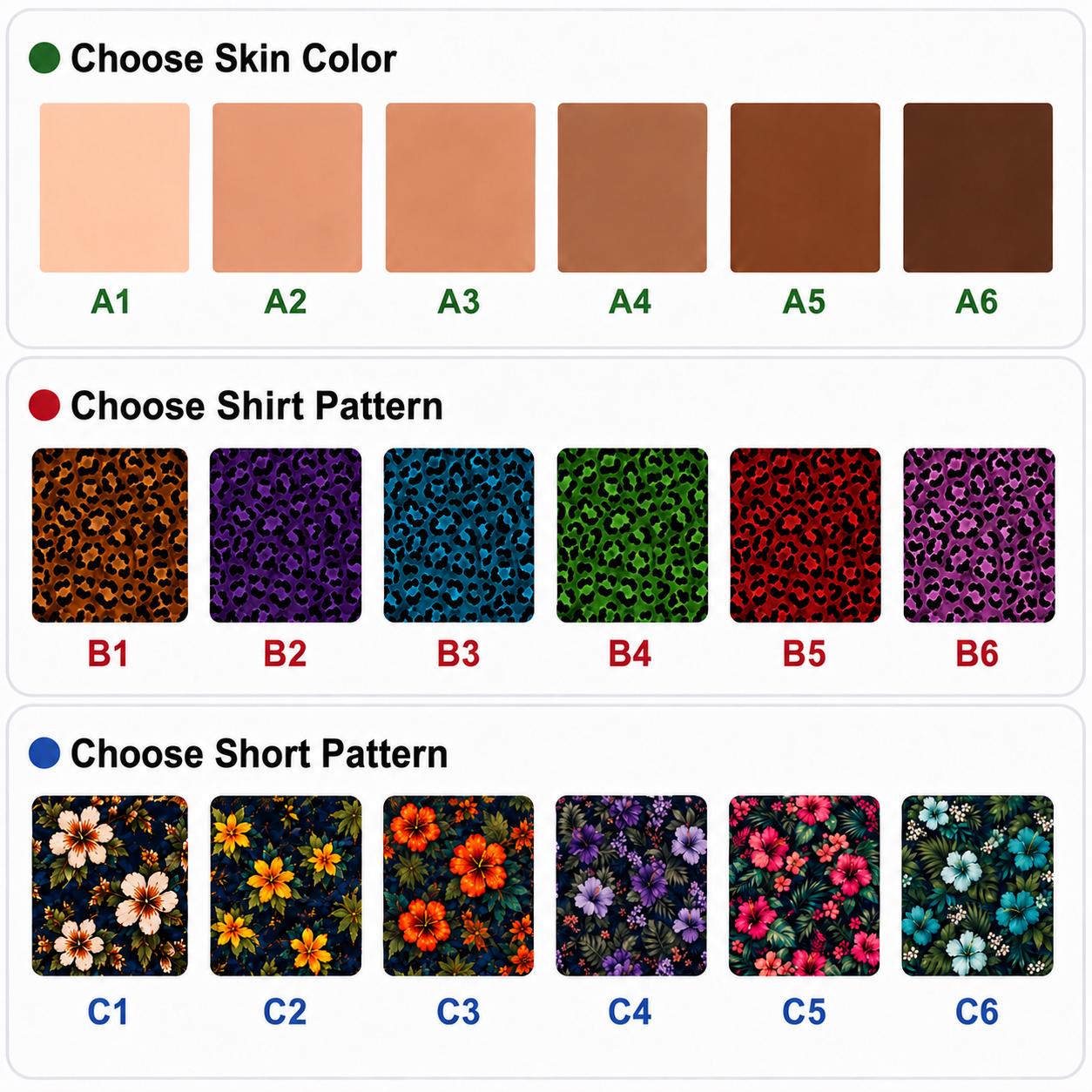 Men's Leopard Print Hawaiian Shirt Shorts Set, Summer Beach Vacation Outfit Gift For Him