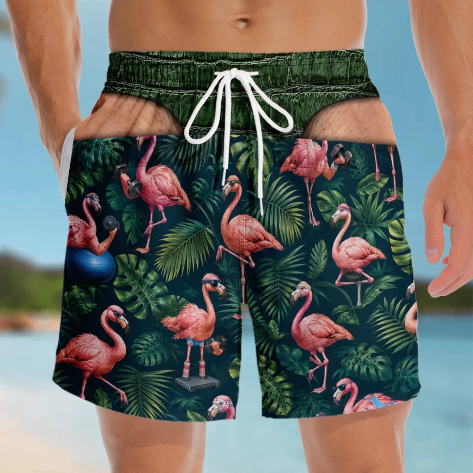 Personalized Funny Men Swim Trunks, Custom Beach Shorts Bathing Suit, Funny Birthday Gift For Husband