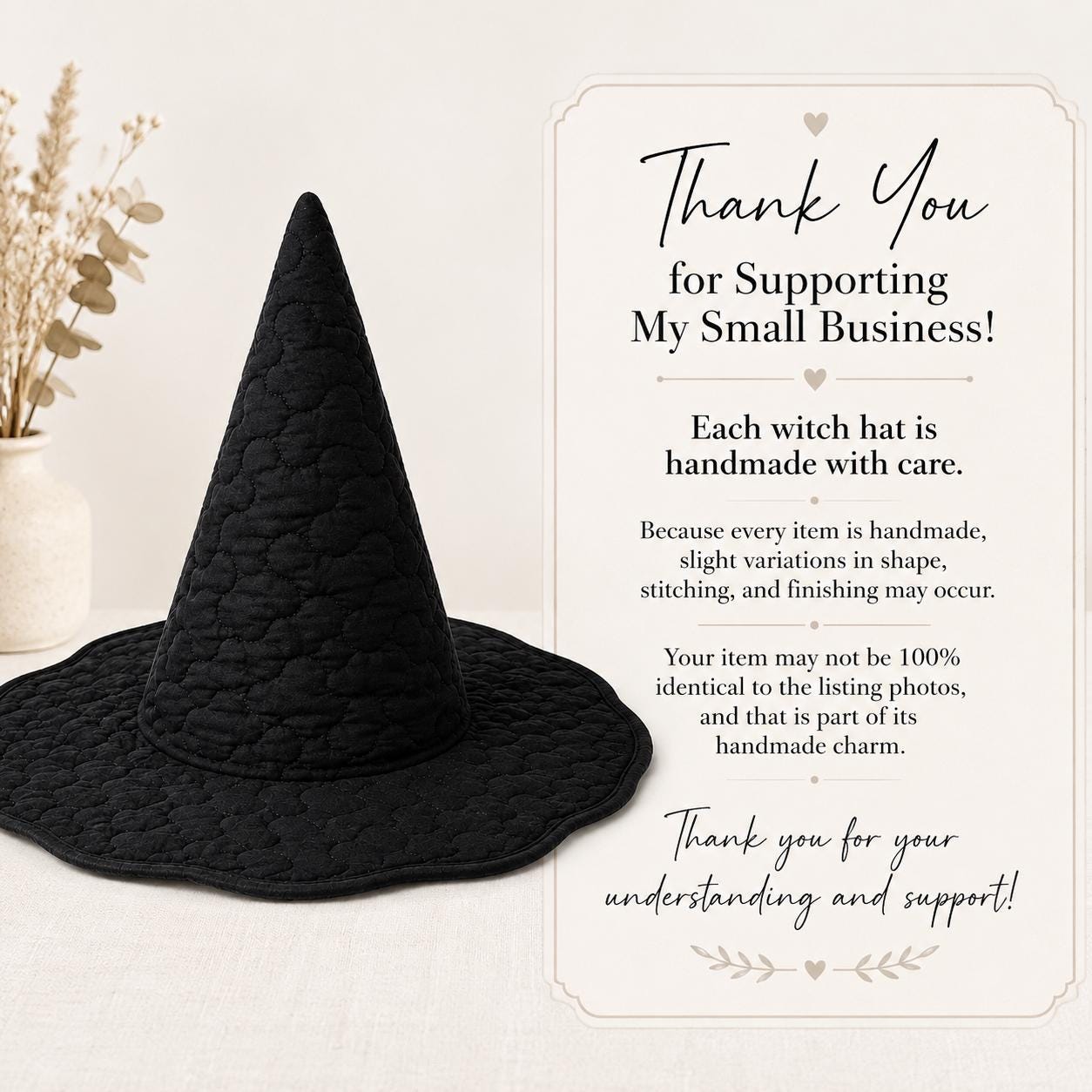 Quilted Dragon Witch Hat, Celestial Moon Stars Decor, Fantasy Wizard Hat, Personalized Gift